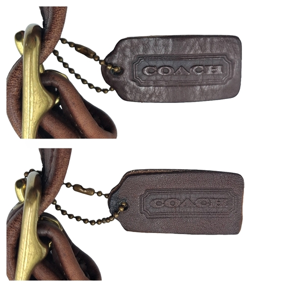 Vintage Coach Legacy Saddle Leather Crossbody Bag - Picture 13 of 16